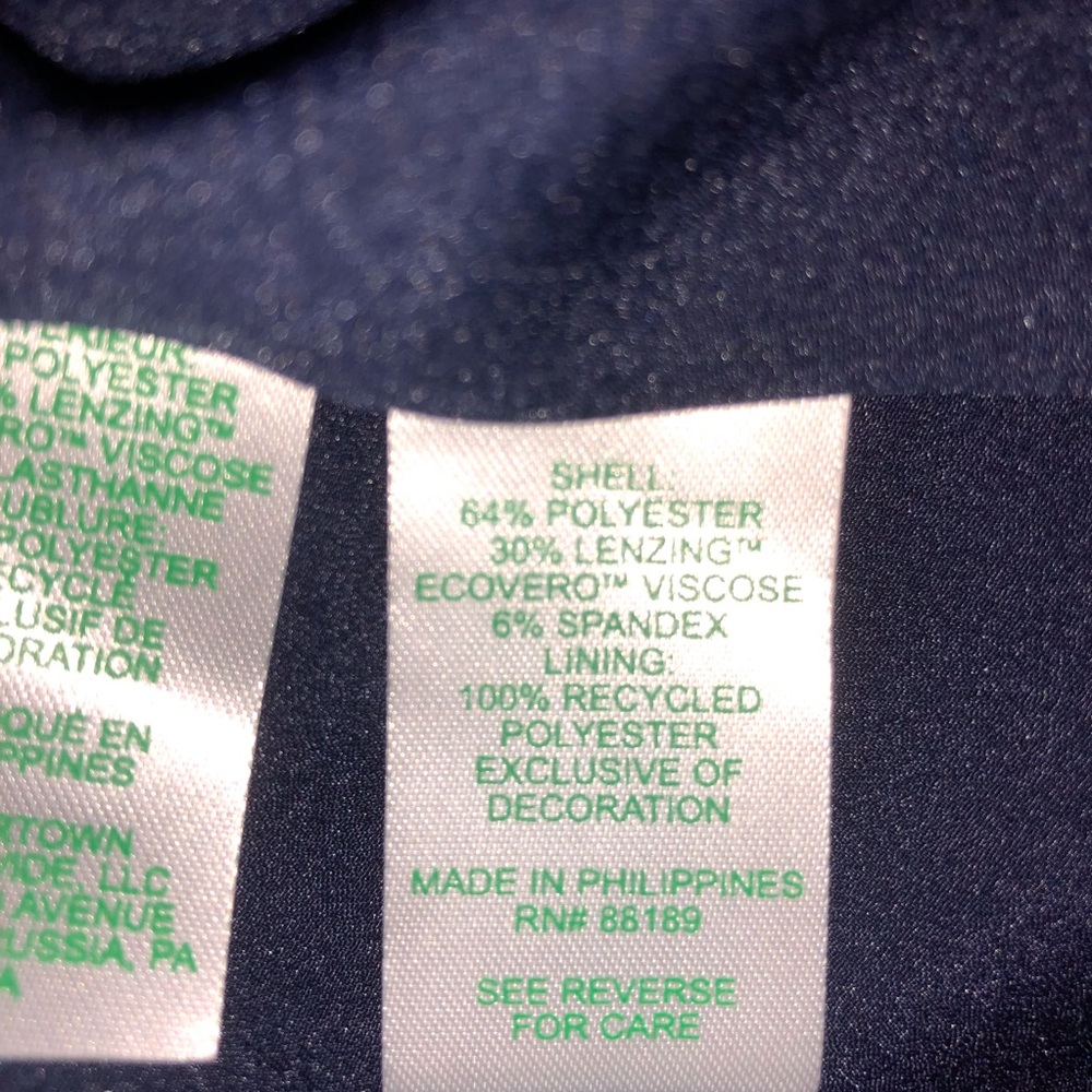Lilly Pulitzer Trini Shift in True Navy New Size 10 - Picture 11 of 14